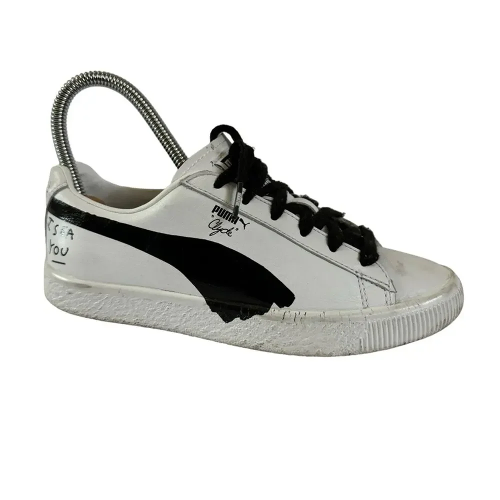 Puma Shantell Martin X Clyde Hand Drawn Scribble Sneakers